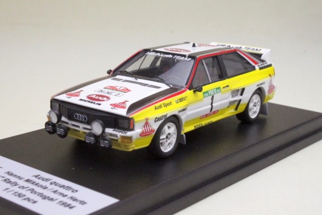 Audi Quattro, 1st. Portugal 1984, H.Mikkola, no.1