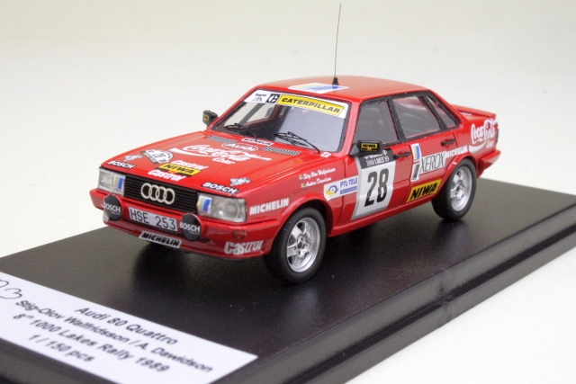 Audi 80 Quattro, Finland 1989, S-O.Walfridsson, no.28