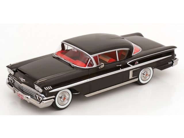 Chevrolet Bel Air Impala Coupe 1958, musta