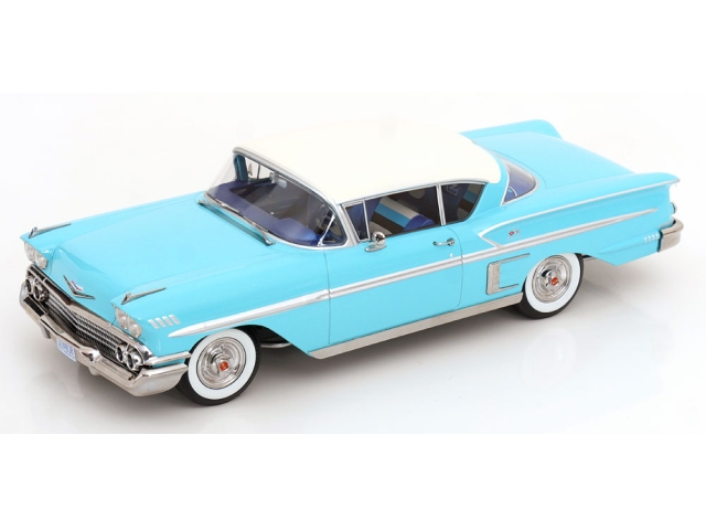 Chevrolet Bel Air Impala Coupe 1958, vaaleansininen