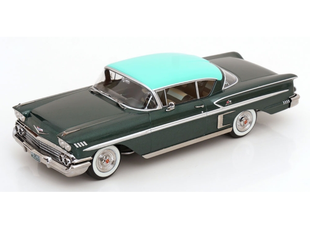 Chevrolet Bel Air Impala Coupe 1958, tummanvihreä