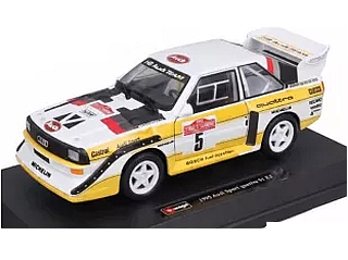Audi Sport Quattro S1 E2, San Remo 1985, W.Rohrl, no.5 (1:24)