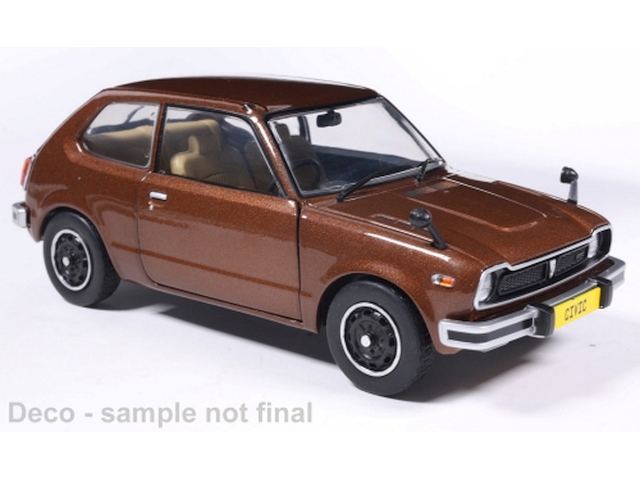 Honda Civic 1972, ruskea