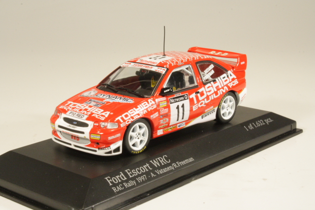 Ford Escort WRC, RAC 1997, A.Vatanen, no.11