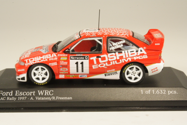 Ford Escort WRC, RAC 1997, A.Vatanen, no.11