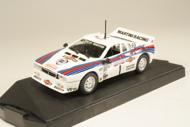 Lancia Rally 037 "Martini", Tour de Corse 1982, A.Bettega, no.1
