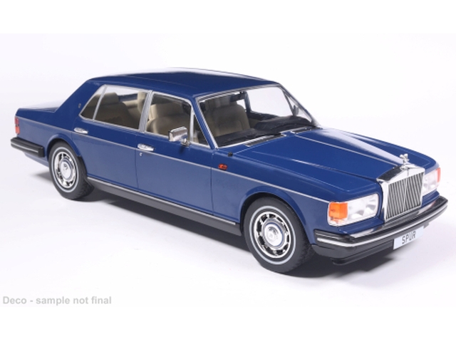 Rolls Royce Silver Spur 1980, tummansininen