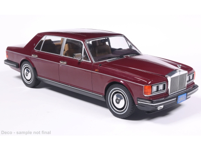 Rolls Royce Silver Spur 1980, tummanpunainen