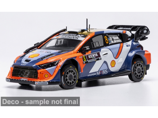 Hyundai i20 N Rally1, Safari 2025, O.Tänak, no.8