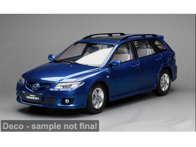Mazda 6 Wagon 2005, sininen