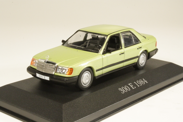 Mercedes 300E (w124) 1984, vaaleanvihreä - Sulje napsauttamalla kuva