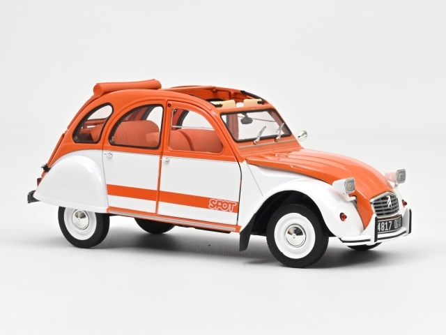 Citroen 2CV Spot 1976, oranssi/valkoinen