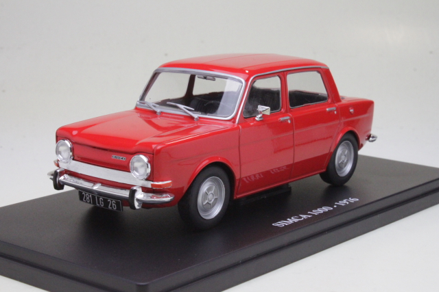 Simca 1000 1976, punainen