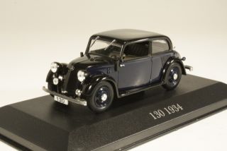Mercedes 130 (w23) 1934, sininen/musta - Sulje napsauttamalla kuva