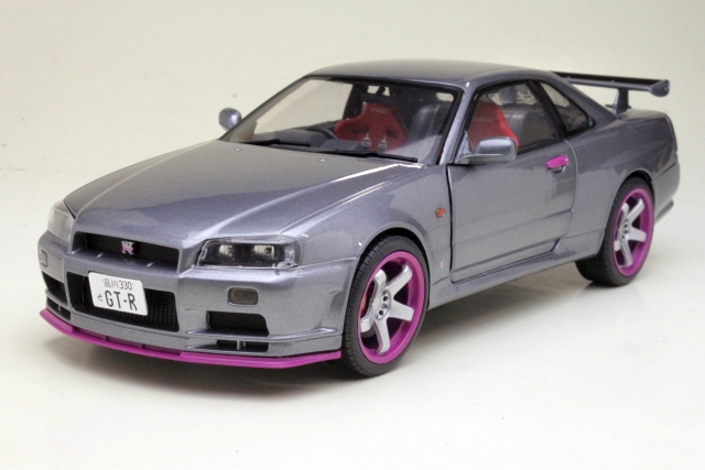 Nissan Skyline GT-R (BNR34) Coupe 1999, harmaa