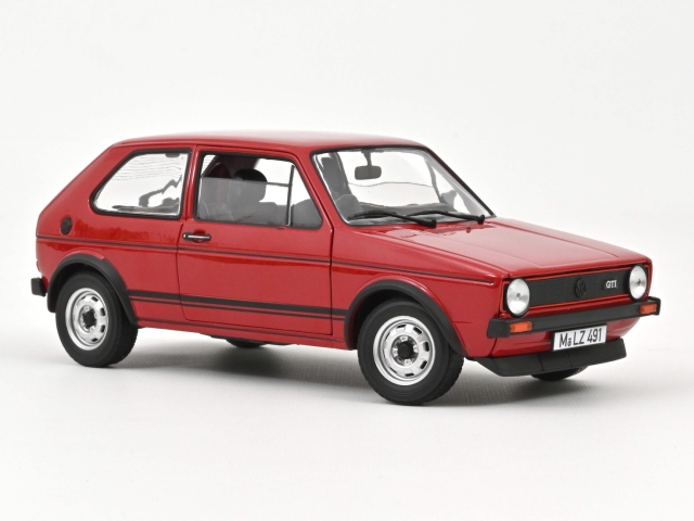 VW Golf 1 GTi 1976, punainen