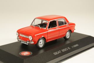 Seat 850 Especial 4d 1966, red