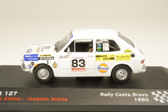 Fiat 127 (Seat), Costa Brava 1980, J.Alsina, no.83