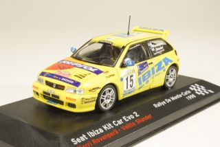 Seat Ibiza Kit Car Evo II, Monte Carlo 1998, H. Rovanperä, no.15