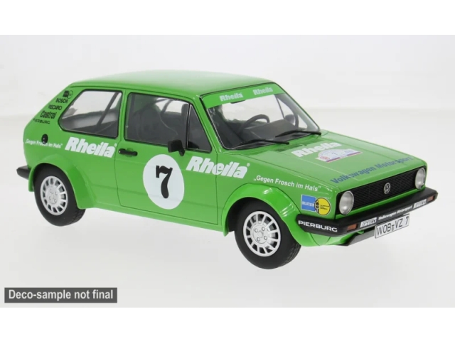 VW Golf 1 Gr.2, 3 Städte Rally 1981, A.Stock, no.7
