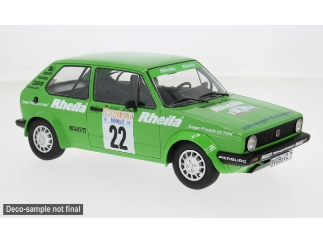 VW Golf 1 Gr.2, Hunsruck 1981, A.Stock, no.22