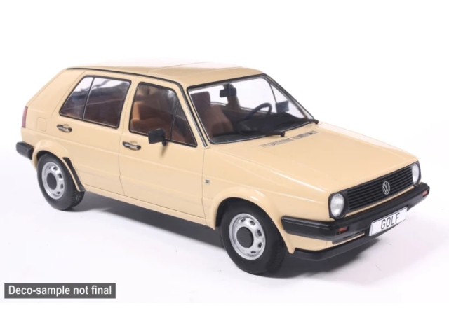 VW Golf 2 5d 1983, beige