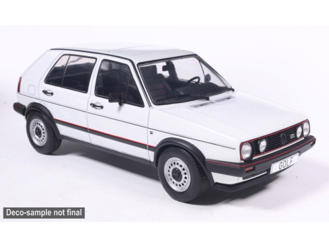 VW Golf 2 GTI 5d 1983, valkoinen