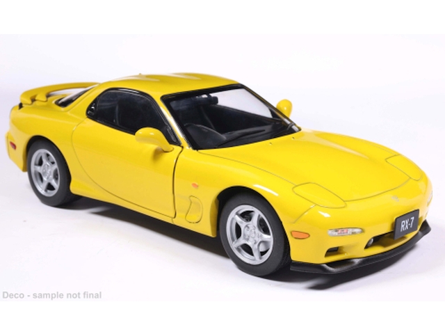 Mazda RX-7 1991, keltainen