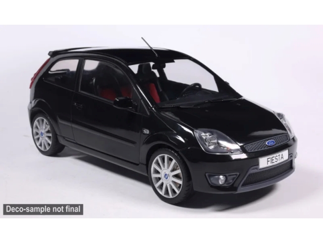 Ford Fiesta ST 2007, musta