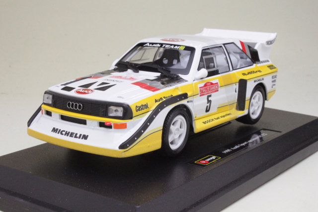 Audi Sport Quattro S1 E2, San Remo 1985, W.Rohrl, no.5