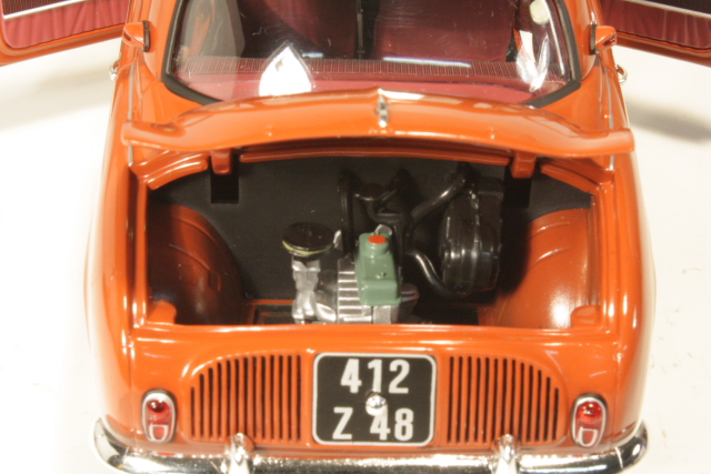 Renault Dauphine 1958, punainen