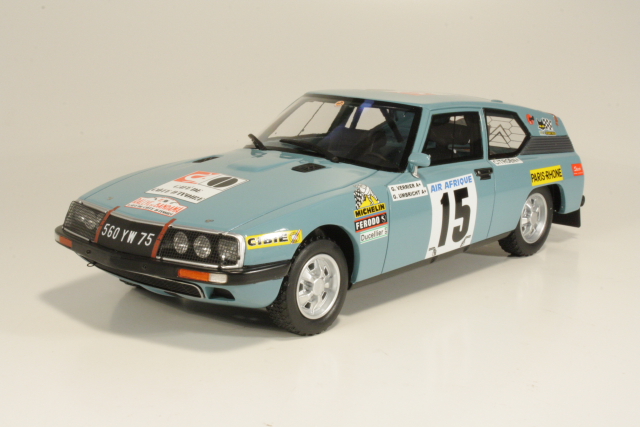 Citroen SM Proto, Bandama Rally 1973, G.Verrier, no.15