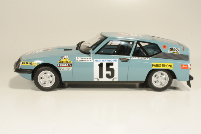 Citroen SM Proto, Bandama Rally 1973, G.Verrier, no.15