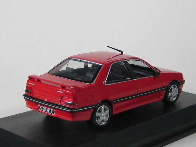Peugeot 405 T16 1993, red