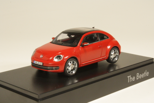 VW Beetle 2011, punainen - Sulje napsauttamalla kuva