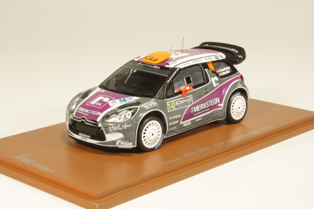 Citroen DS3 WRC, Acropolis 2011, P.VanMerksteijin, no.14