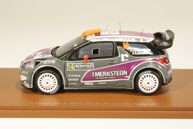Citroen DS3 WRC, Acropolis 2011, P.VanMerksteijin, no.14