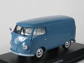 VW T1, umpipakettiauto, sininen