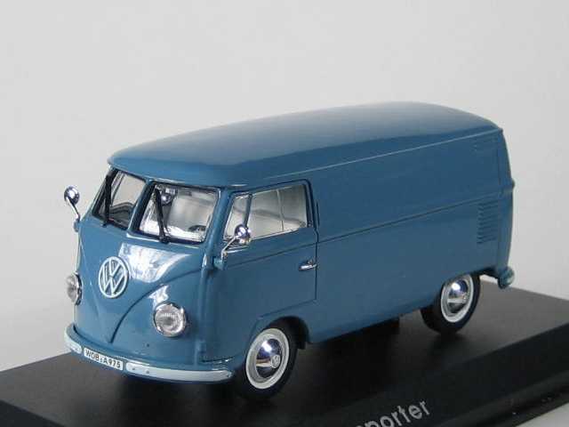 VW T1, umpipakettiauto, sininen