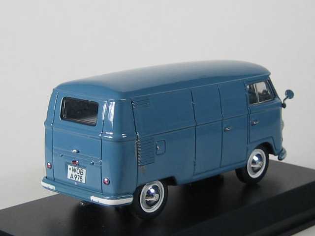VW T1, umpipakettiauto, sininen