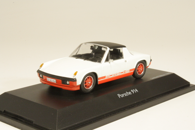 Porsche 914 "Creamsicle" 1974, valkoinen