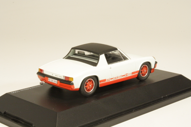 Porsche 914 "Creamsicle" 1974, valkoinen