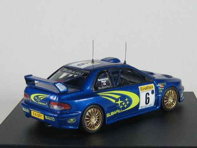 Subaru Impreza WRC, 2nd. Monte Carlo 1999, J.Kankkunen, no.6 - Sulje napsauttamalla kuva