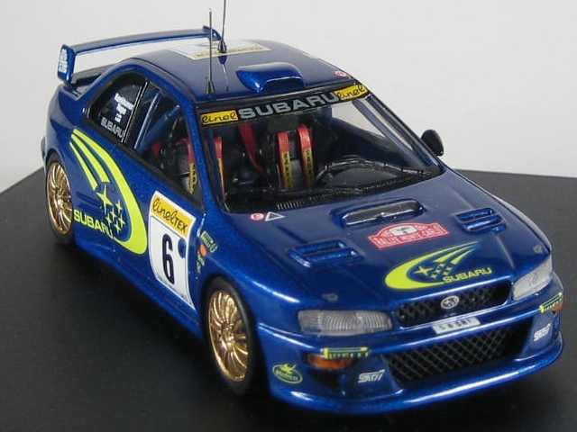 Subaru Impreza WRC, 2nd. Monte Carlo 1999, J.Kankkunen, no.6 - Sulje napsauttamalla kuva