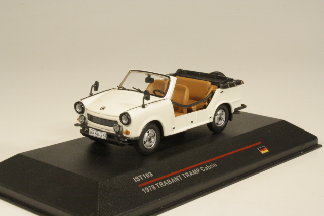 Trabant Tramp Cabrio 1978, white