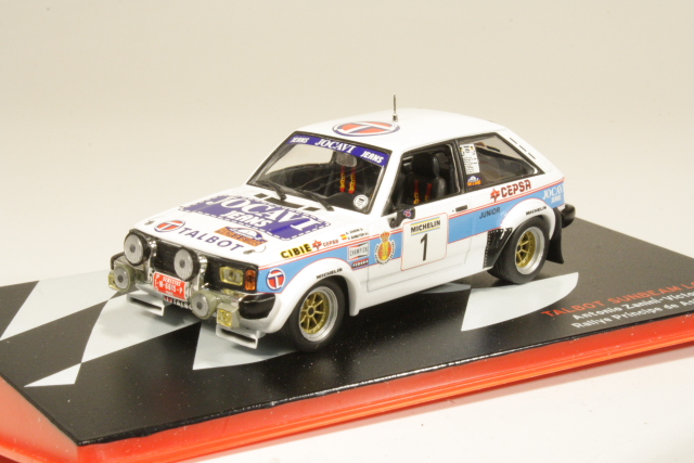Talbot Sunbeam Lotus, Principe de Asturias 1982, A.Zanini, no.1