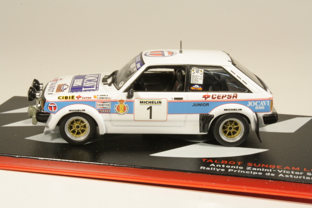 Talbot Sunbeam Lotus, Principe de Asturias 1982, A.Zanini, no.1