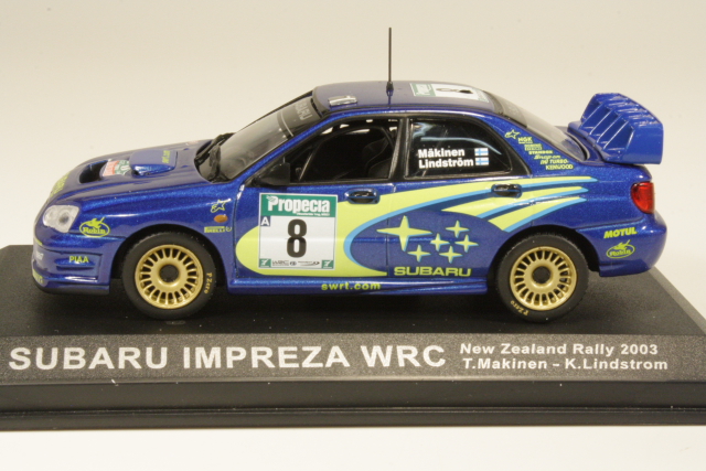 Subaru Impreza WRC, New Zealand 2003, T.Mäkinen, no.8