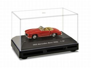 Mercedes 190SL (w121) 1955 red. Memorycard reader