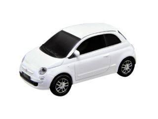 Fiat 500 white. USB Memory 4GB